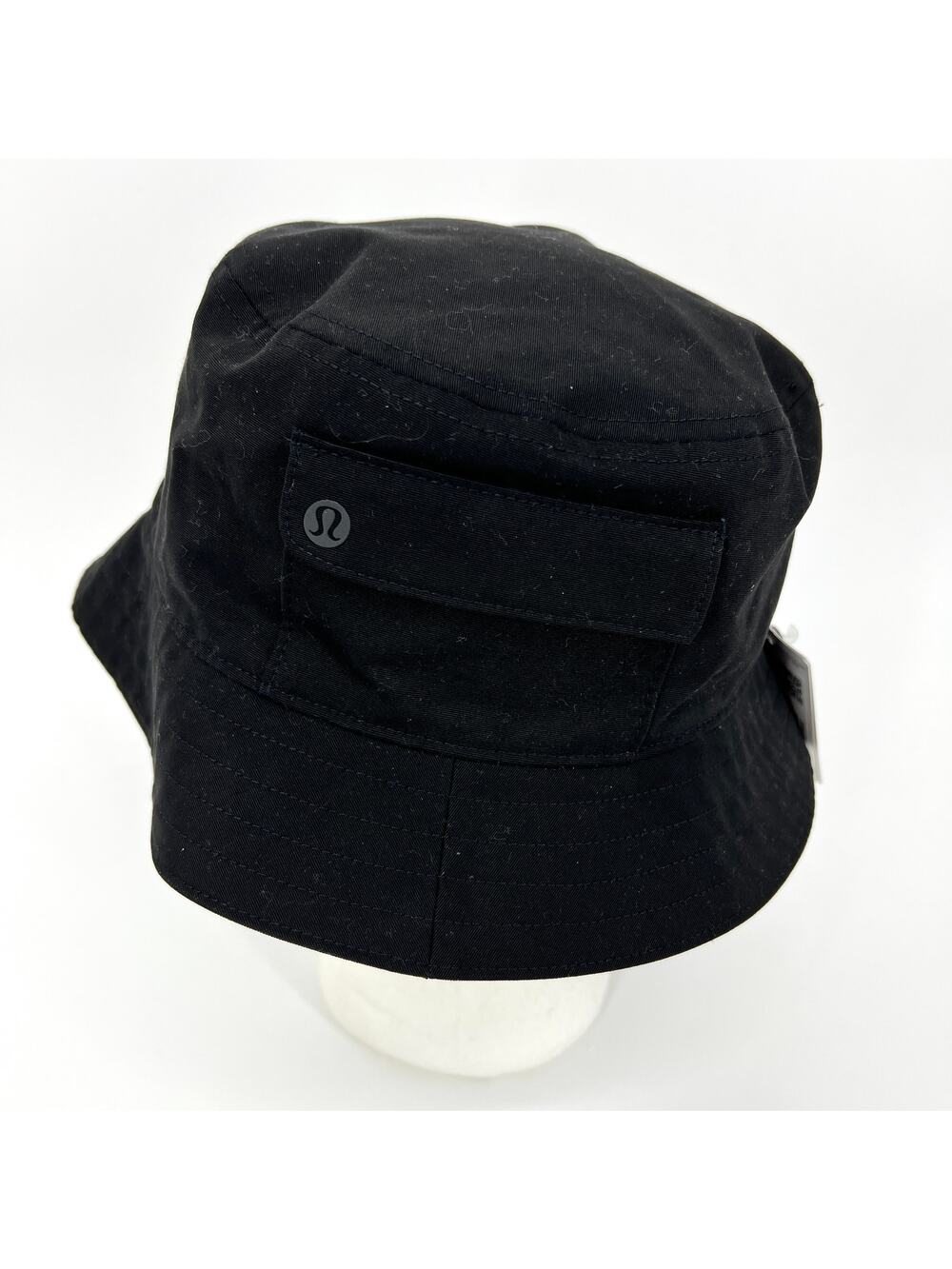 Lululemon Womens On My Level Bucket Hat Pocket Black Size S/M New With Tags